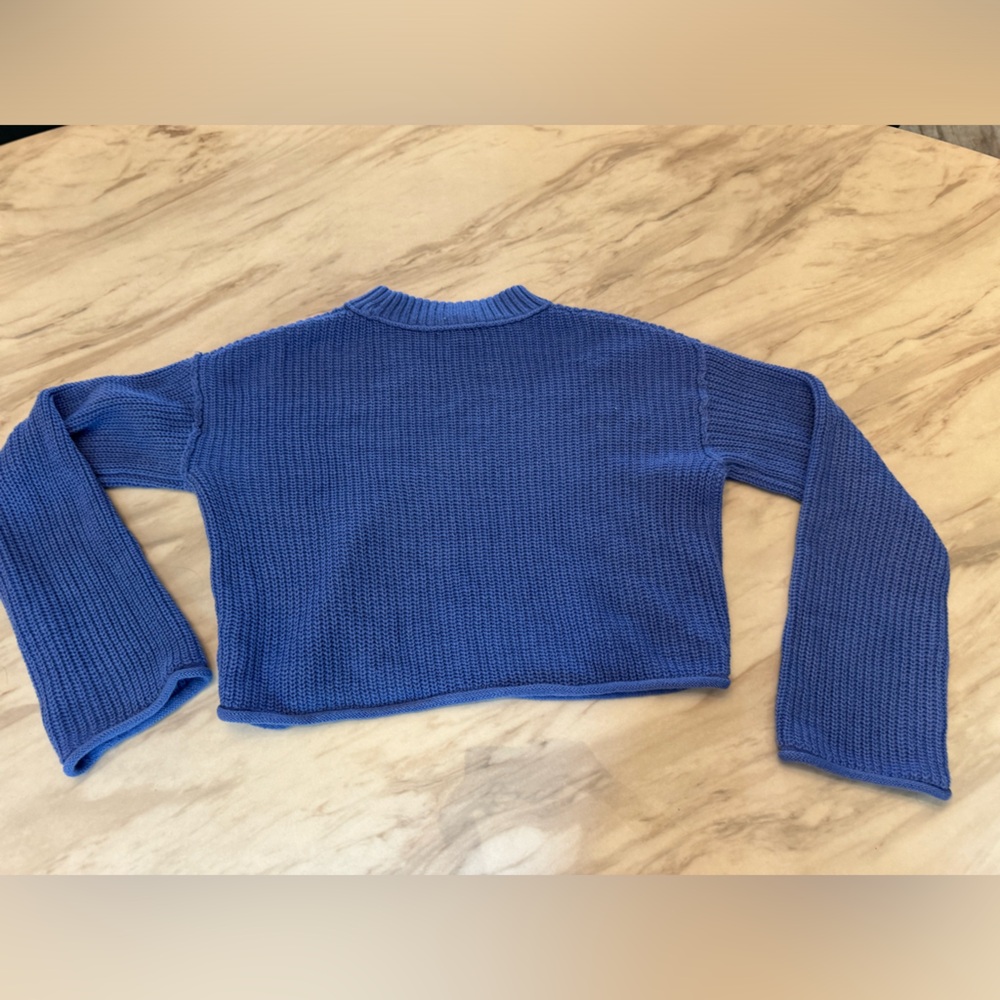 Wild Fable Blue Women's Sweater Pre-Loved